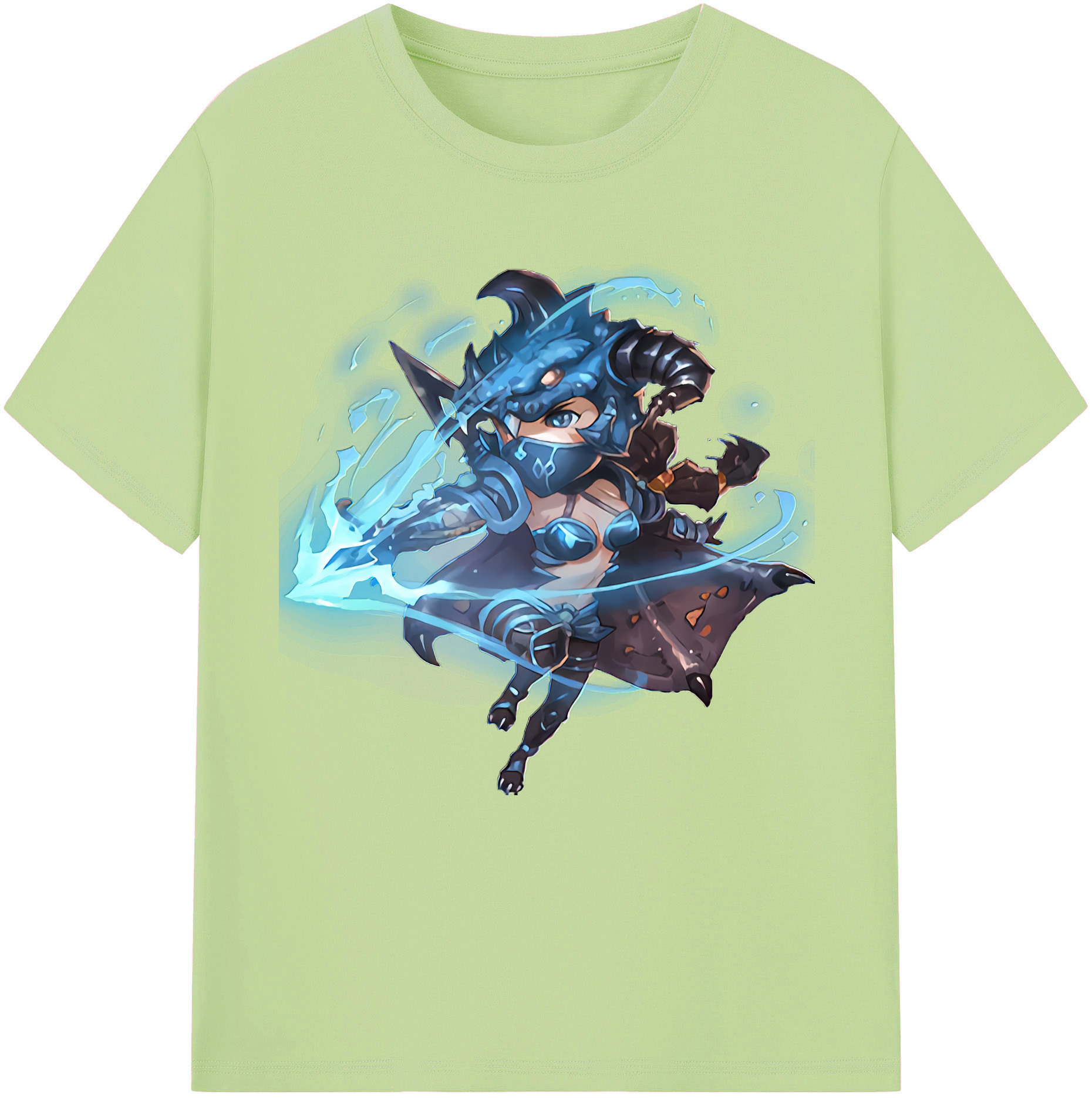 リーグ・オブ・レジェンド League of Legends LOL 綿100％半袖Tシャツ（フロントプリント）